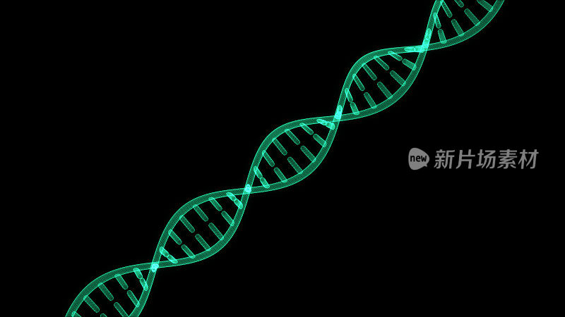 黑板上分离的DNA