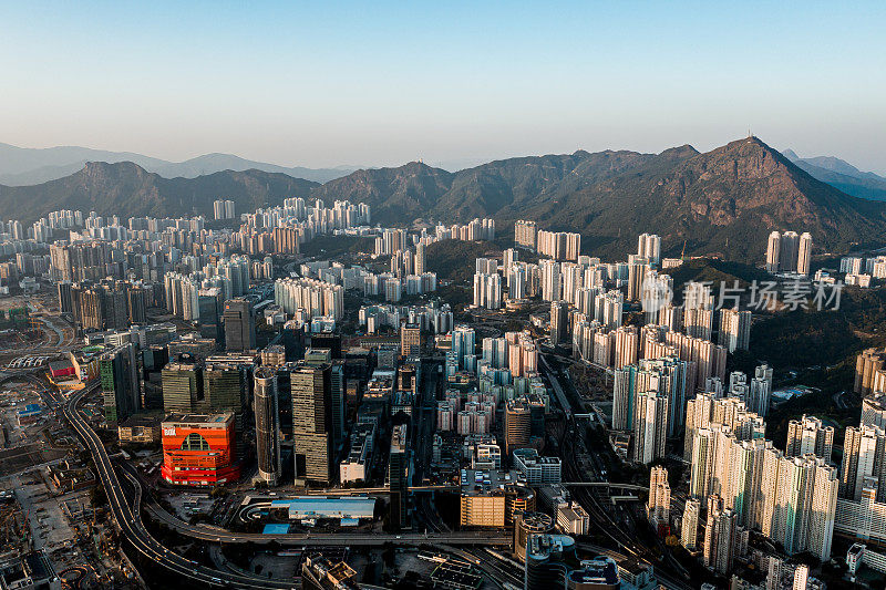 位于香港九龙的住宅区