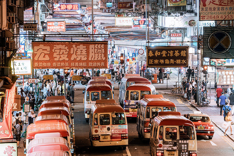 香港巴士街景