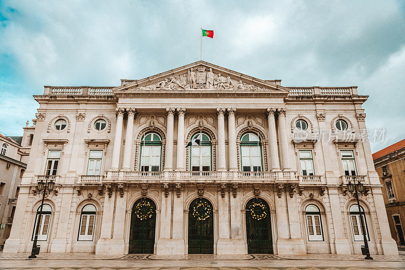 里斯本市政厅-葡萄牙里斯本市的宫殿