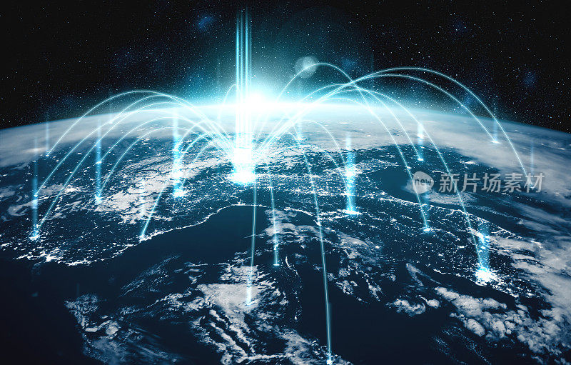 全球网络连接，以创新感知线覆盖地球