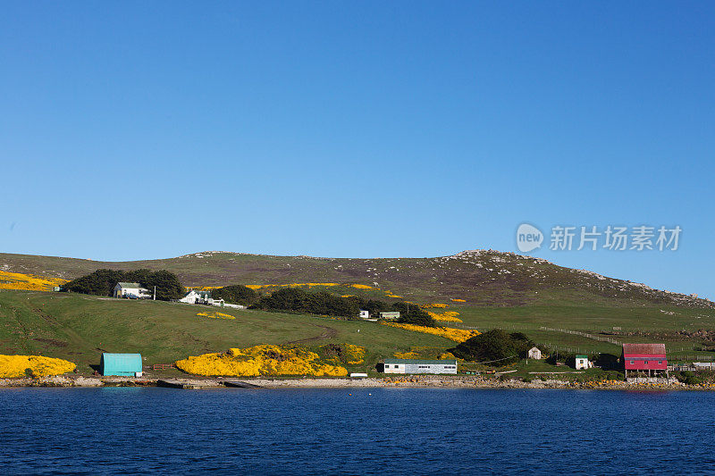 福克兰群岛海岸线