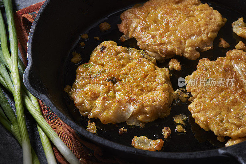 脆泡菜煎饼