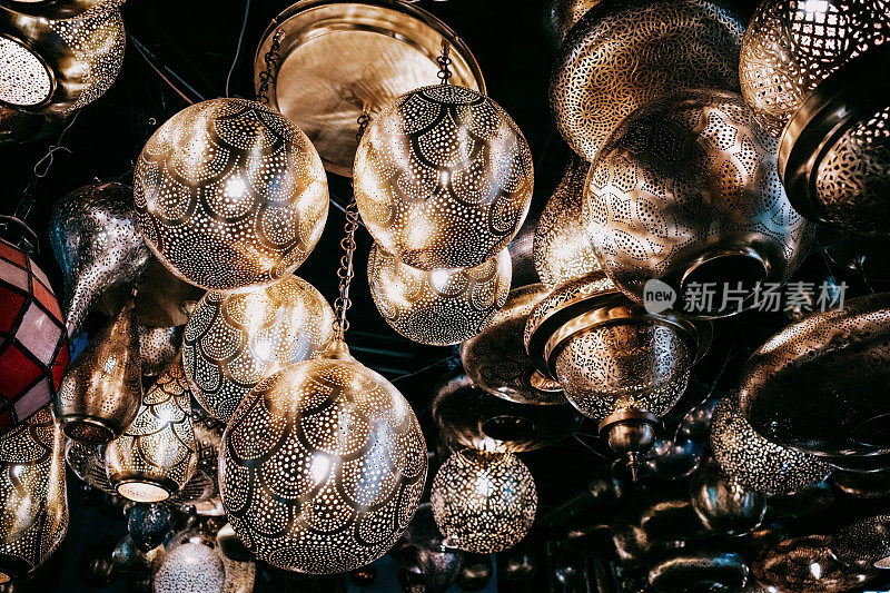 摩洛哥黄铜灯罩