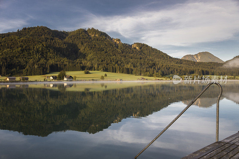 奥地利威森湖游泳邀请。