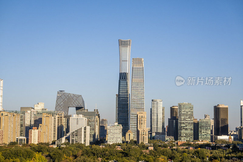 北京城市天际线