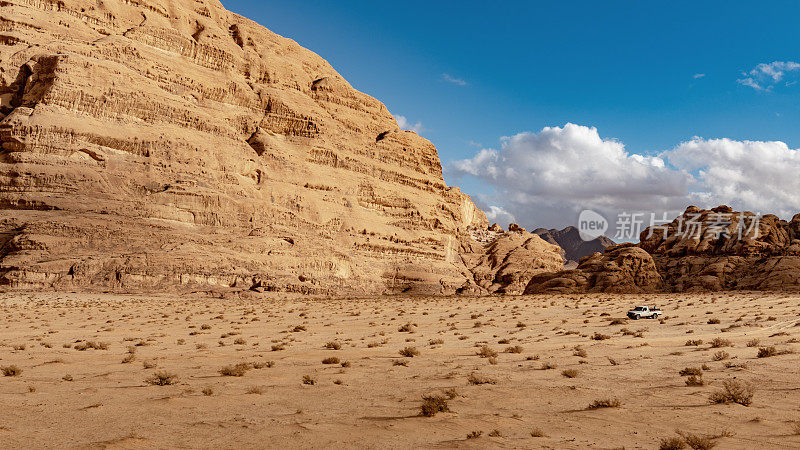 瓦西拉姆沙漠的景色