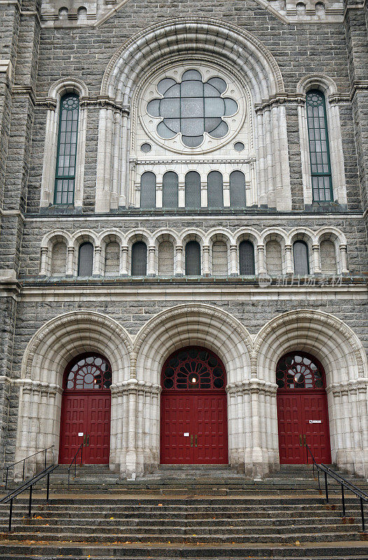 魁北克城历史教堂