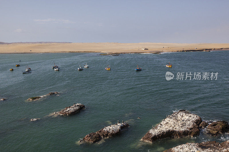 帕拉卡斯国家保护区的海湾