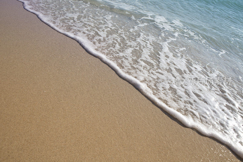 迈阿密南海滩沙滩和冲浪