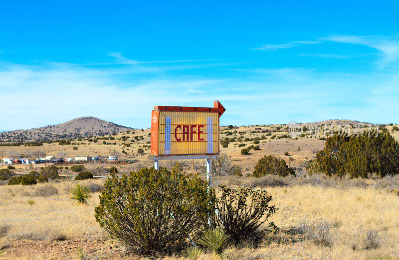 西南景观的“咖啡馆”标志