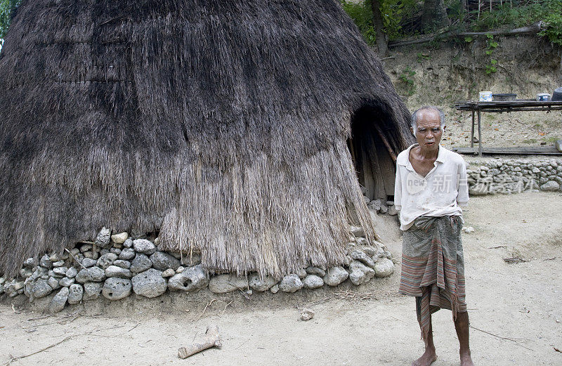 美拉尼西亚的村民