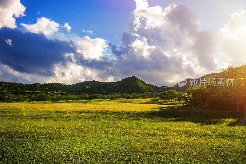 夏威夷风景，瓦胡岛，夏威夷