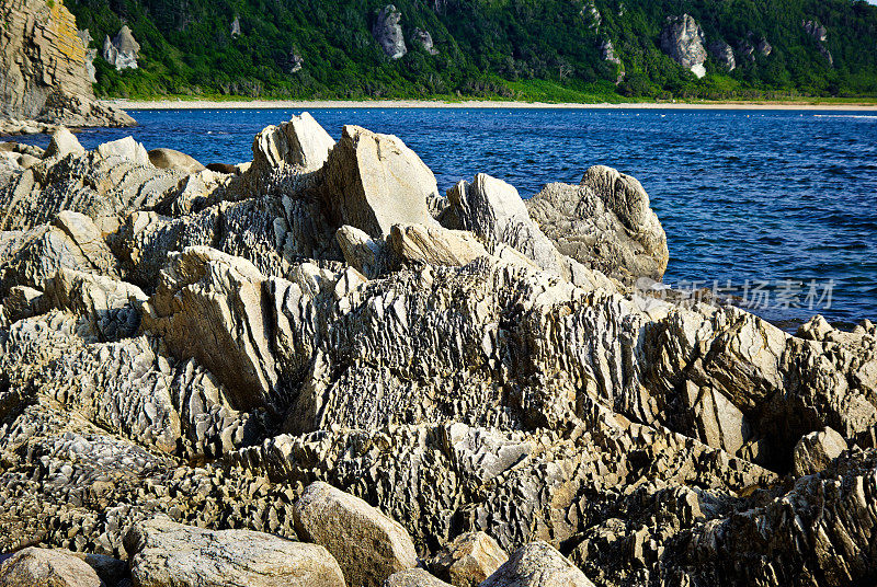 落基海岸海水