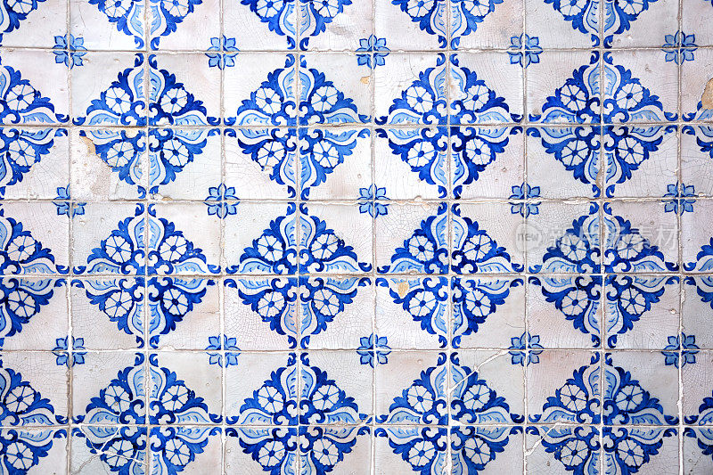 葡萄牙里斯本的Azulejos