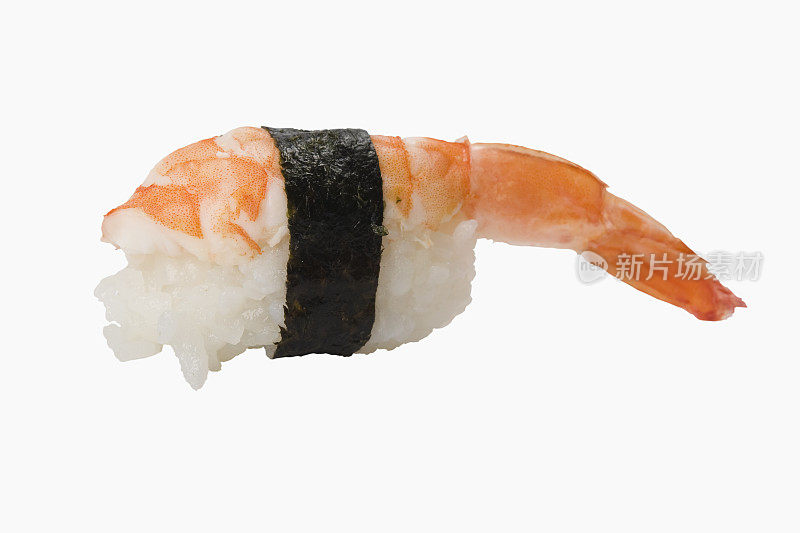虾寿司。握
