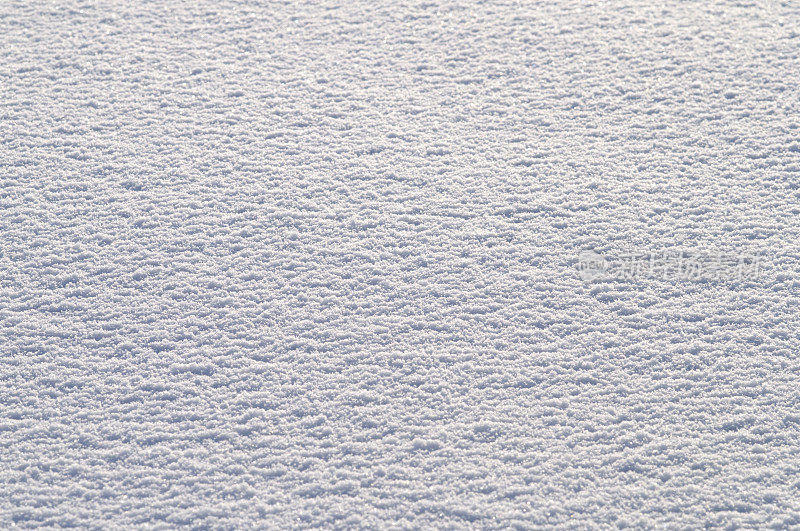 新鲜的雪