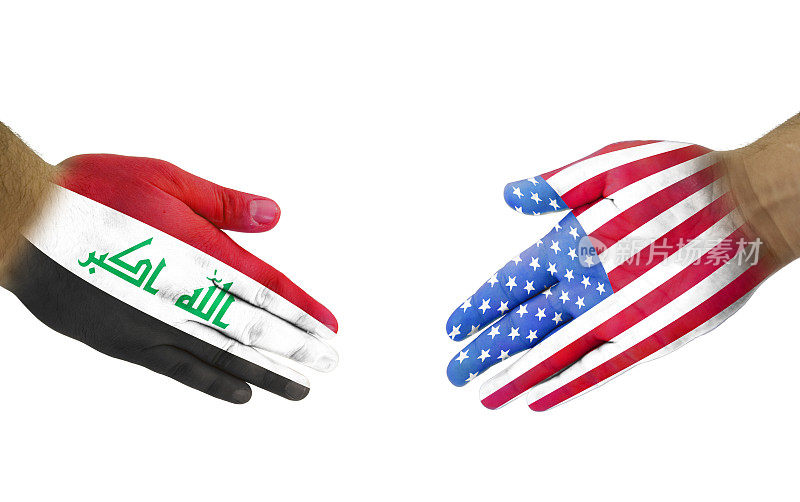 Iraq-USA握手