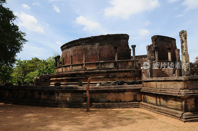 Polonnaruwa、斯里兰卡。