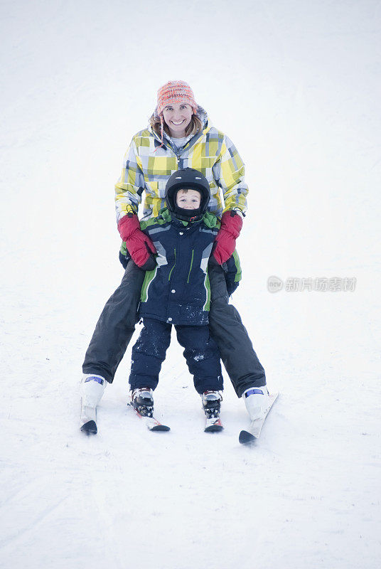 家庭滑雪之旅