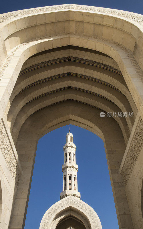 苏丹卡布斯大清真寺，马斯喀特，阿曼