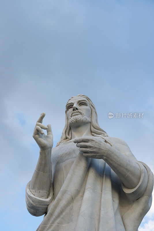 古巴哈瓦那的耶稣基督雕塑