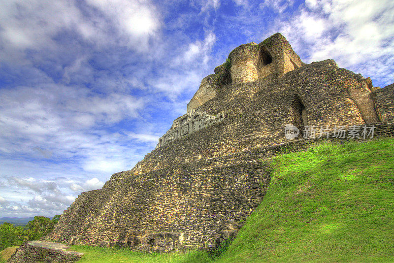 卡约地区伯利兹玛雅废墟