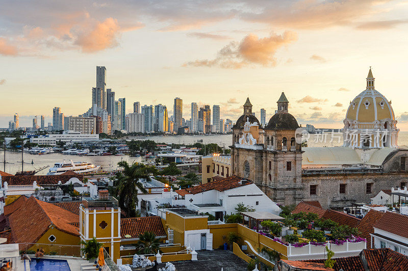 Cartagena的日落