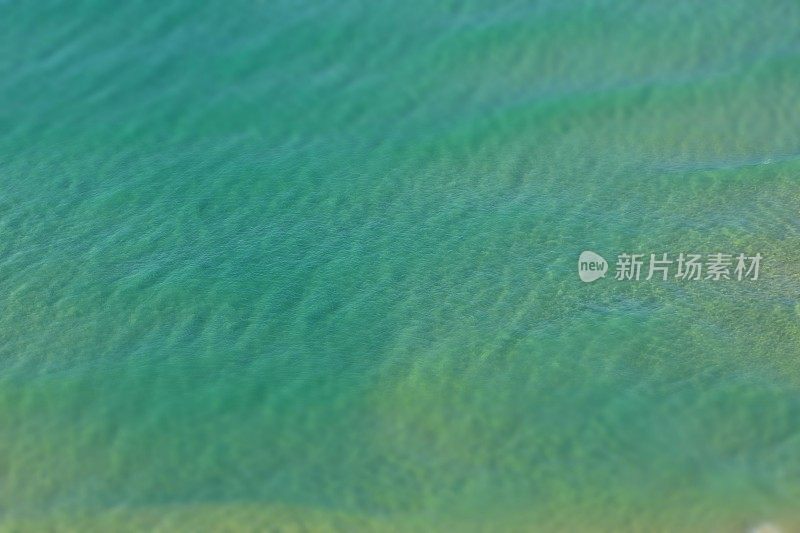 从海面上俯瞰