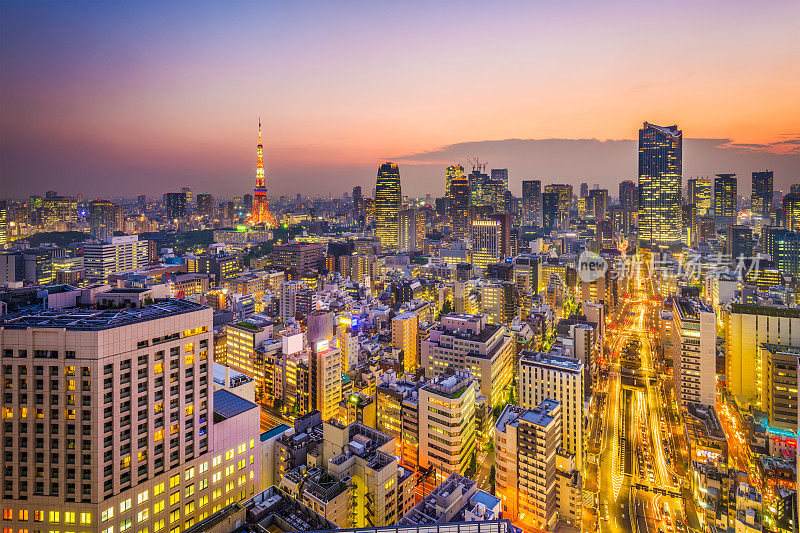 日本东京的城市