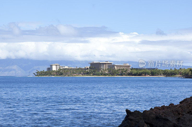 热带海景，海滩，毛伊岛，夏威夷