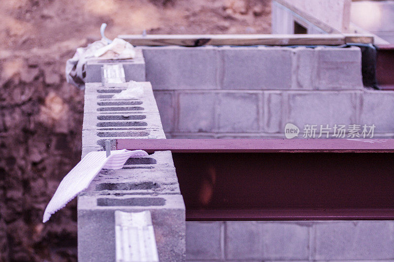 钢工字梁在国内施工项目的细节