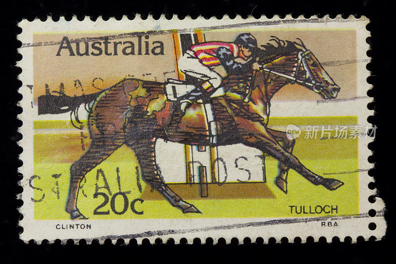 赛马邮票-澳洲