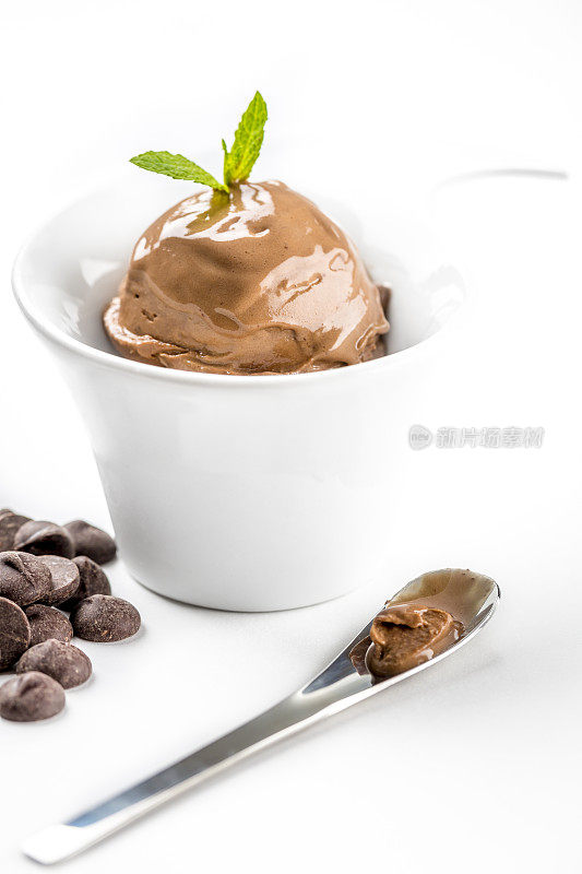 意式巧克力冰淇淋