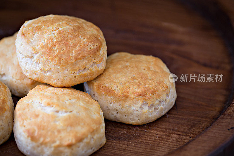 白脱牛奶饼干