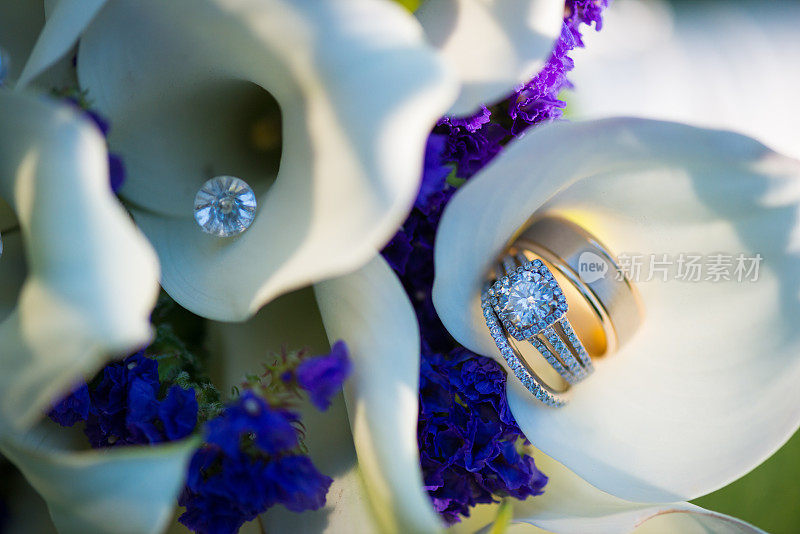 新娘的花环和戒指