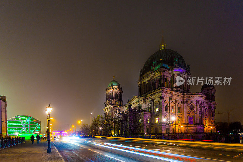 柏林大教堂之夜