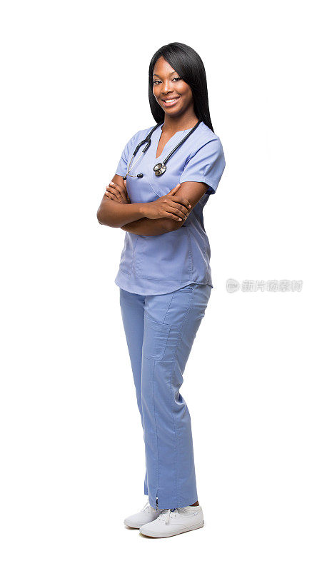 Afroamerican夜班护士