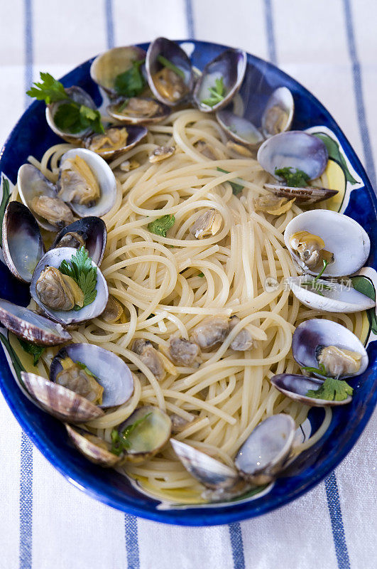 意大利菜，蛤蜊意大利面
