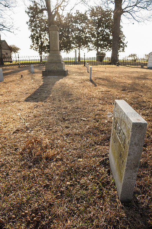 北卡罗来纳州阿韦拉斯伯勒的内战公墓
