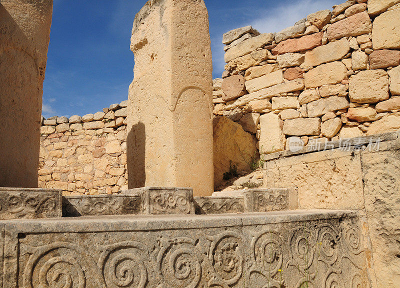 Tarxien,马耳他群岛。