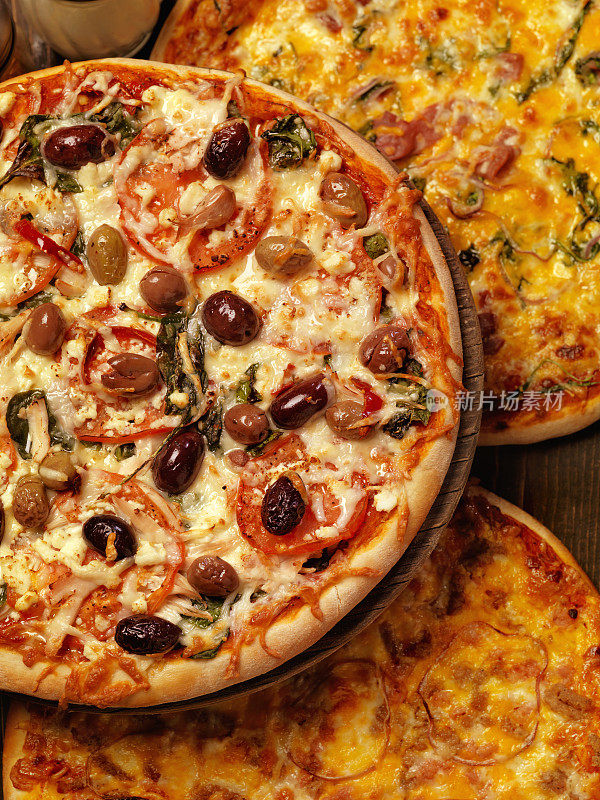 地中海的披萨
