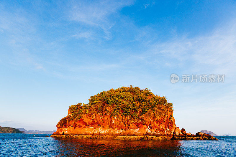 泰国安达曼海中的岛屿