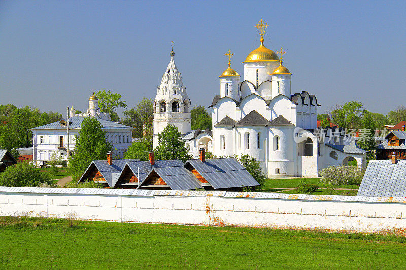 俄罗斯金环苏兹达尔波克罗夫斯基东正教代祷修道院