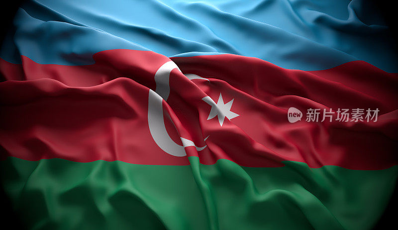 阿塞拜疆国家官方国旗
