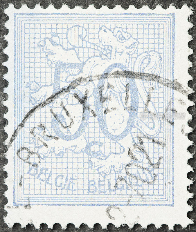 比利时盾形邮票
