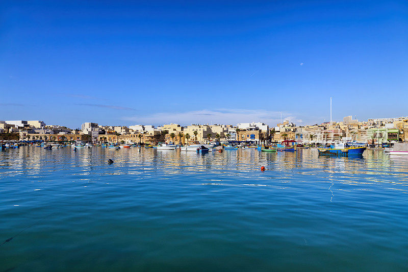 马耳他-地中海旅游目的地，Marsaxlokk渔村