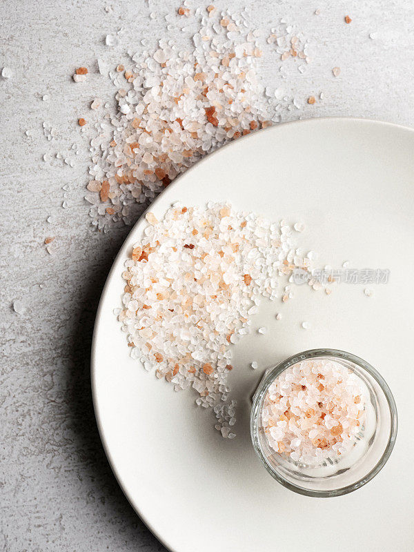 盐，粉色喜马拉雅盐