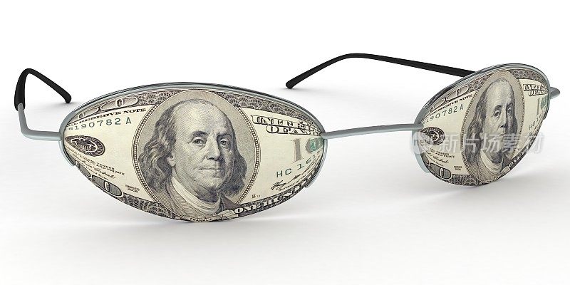 货币美元金融预测眼镜