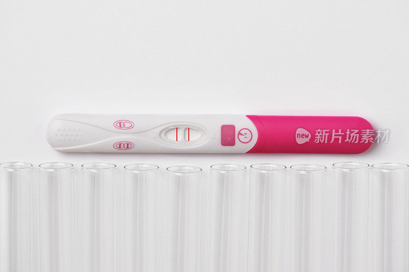 实验室试管妊娠试验阳性。